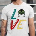 Love The Xmas Penguin Unisex Jersey Short Sleeve Crewneck Tshirt