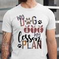 My Dog Ate My Lesson Plans Unisex Jersey Short Sleeve Crewneck Tshirt