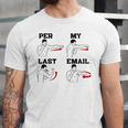 As Per My Last Email Coworker Humor Costumed Jersey T-Shirt