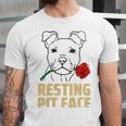 Pitbull Love I Love My Cute Pitbull 785 Shirt Unisex Jersey Short Sleeve Crewneck Tshirt