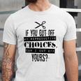Pro Choice Cut Protest Jersey T-Shirt