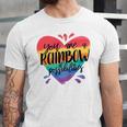 Rainbow Teacher You Are A Rainbow Of Possibilities Jersey T-Shirt