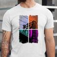 Retro Brooklyn Bridge Nyc Vintage Distressed Jersey T-Shirt