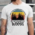 She Was Born And Raised In Wishabitch Woods Unisex Jersey Short Sleeve Crewneck Tshirt