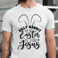 Silly Rabbit Easter Is For Jesus 851 Trending Shirt Unisex Jersey Short Sleeve Crewneck Tshirt