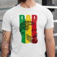 Strong Black Dad King African American Jersey T-Shirt
