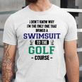 Swim At The Golf Course 74 Trending Shirt Unisex Jersey Short Sleeve Crewneck Tshirt