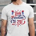 Talk Freedom To Me 4Th Of July Jersey T-Shirt
