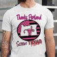 Thanks Portland Screw Texas Mind Your Own Uterus Unisex Jersey Short Sleeve Crewneck Tshirt