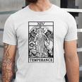 Vintage Tarot Card Temperance Card Occult Tarot Jersey T-Shirt