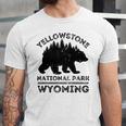 Yellowstone National Park Wyoming Bear Nature Hiking Jersey T-Shirt
