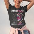 Embrace Neurodiversity Funny V4 Unisex Jersey Short Sleeve Crewneck Tshirt