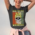 Ewings Sarcoma Warrior Skull Women Vintage Yellow Ribbon Ewings Sarcoma Ewings Sarcoma Awareness Unisex Jersey Short Sleeve Crewneck Tshirt