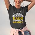 Family 365 The Greatest Dads Get Promoted To Grampy Grandpa Jersey T-Shirt