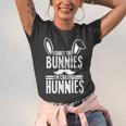 Forget The Bunnies Im Chasing Hunnies Funny Unisex Jersey Short Sleeve Crewneck Tshirt