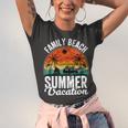 Funny Enjoy The Summer Family Beach Summer Vacation Unisex Jersey Short Sleeve Crewneck Tshirt