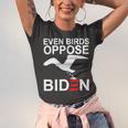 Funny Even Birds Oppose Biden Unisex Jersey Short Sleeve Crewneck Tshirt