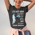 Its Not How Deep You Fish Its How You Wiggle Your Worm Unisex Jersey Short Sleeve Crewneck Tshirt