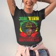 Juneteenth Is My Independence Day African Flag Black History Unisex Jersey Short Sleeve Crewneck Tshirt