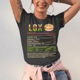 Lox Nutrition Facts Funny Christmas 12 Shirt Unisex Jersey Short Sleeve Crewneck Tshirt