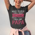 Most People Call Me Mecanic Papa T-Shirt Fathers Day Gift Unisex Jersey Short Sleeve Crewneck Tshirt