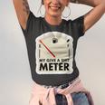 My Give A Shit Meter Is Empty Sarcastic Autocollant 393 Trending Shirt Unisex Jersey Short Sleeve Crewneck Tshirt