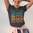 Olivia Name Shirt Olivia Family Name V2 Unisex Jersey Short Sleeve Crewneck Tshirt