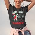 One In A Melon Daddy Dabbing Watermelon Jersey T-Shirt