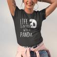 Panda Lovers Life Is Better With A Panda Bear Jersey T-Shirt