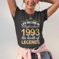 September 1993 Birthday Life Begins In September 1993 V2 Unisex Jersey Short Sleeve Crewneck Tshirt