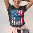 Ultra Maga Madafakas Cat American Flag Unisex Jersey Short Sleeve Crewneck Tshirt