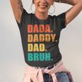 Vintage Retro Fathers Day Outfit Dada Daddy Dad Bruh 8 Shirt Unisex Jersey Short Sleeve Crewneck Tshirt