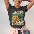 We Sleep Funny Camping Unisex Jersey Short Sleeve Crewneck Tshirt