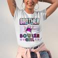 Brother Of The Bowler Girl Matching Bowling Birthday Jersey T-Shirt