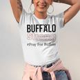 Buffalo Strong Pray For Buffalo Unisex Jersey Short Sleeve Crewneck Tshirt