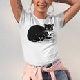 Cat Cut Cat Cat Lovers Black Cat Funny Cat Birthday Cat Gift Cat Danger Kitty V3 Unisex Jersey Short Sleeve Crewneck Tshirt