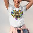 Colored Lion Heart Unisex Jersey Short Sleeve Crewneck Tshirt