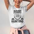 Gone Fishing Be Back Soon Hunting Unisex Jersey Short Sleeve Crewneck Tshirt