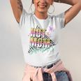 Hot Mom Summer Palm Tree Tropical Holiday Trip Jersey T-Shirt