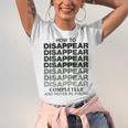 How To Disappear Completely And Never Be Found Unisex Jersey Short Sleeve Crewneck Tshirt