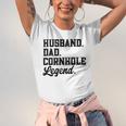 Husband Dad Cornhole Legend Bean Bag Lover Jersey T-Shirt
