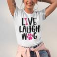 Live Laugh Bark 9 Trending Shirt Unisex Jersey Short Sleeve Crewneck Tshirt