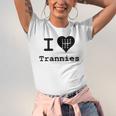 I Love Trannies Heart Car Lovers Jersey T-Shirt
