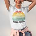 Penny Farthing Cycologist Funny Vintage Biking Cyclogist Cyclist Cycling Road Bike Mtb Unisex Jersey Short Sleeve Crewneck Tshirt
