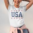 Usa Patriotic American Pride 4Th Of July Jersey T-Shirt