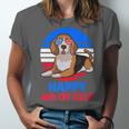 Beagle 4Th Of July For Beagle Lover Beagle Mom Dad July 4Th Unisex Jersey Short Sleeve Crewneck Tshirt