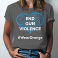 Enough End Gun Violence Wear Orange Jersey T-Shirt