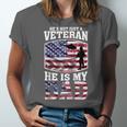 Veteran Dad 4Th Of July Or Labor Day Unisex Jersey Short Sleeve Crewneck Tshirt