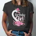 2Nd Birthday Wildlife Swan Animal 2 Years Old Birthday Girl Jersey T-Shirt