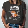 Anatomy Of A Bearded Dragon For Reptile Lover Jersey T-Shirt